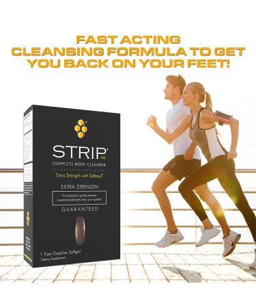 Wellgenix Strip NC Complete Body Cleanser- Extra Strength with Softpsyll- 2 Pack Fast Dissolve Softgels - Buy Online on GoSupps.com