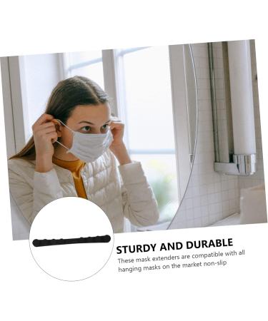 Minkissy 12 Pack Mask Ear Hooks - Reusable Silicone Face Mask Extenders for Kids | Comfortable Anti-Leak Design - Buy Online on GoSupps.com