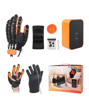 LH-AdroMerix Portable Stroke Hand Therapy Equipment Robot Rehabilitation Gloves Gloves For Stroke Patient Finger Rehabilitation Trainer Robot Gloves Robot Gloves Hand Stroke Recovery. Left Hand-M