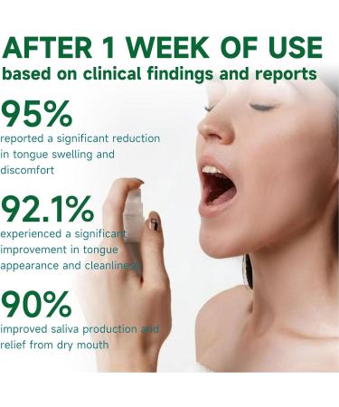 Tongue Relief Treatment Spray | Improves Dry Mouth Reduces Pain & Swelling | Portable Solution for Bad Breath - Buy Online on GoSupps.com