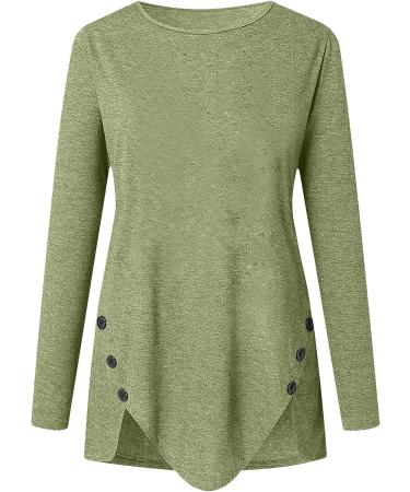 Women's Boho Floral Tunic Top | Lightweight Short Sleeve Tee - Large Green - Buy Online on GoSupps.com