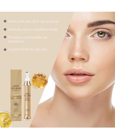 Serum Creme Yeux La Caf ine Cr me Contour Des Yeux De 20 Ml contour des yeuxCr me Anti Cernes Et Poches Serum Yeux Boule De Massage 360 limine Efficacement Les Rides unisexe (4PC) - Buy Online on GoSupps.com