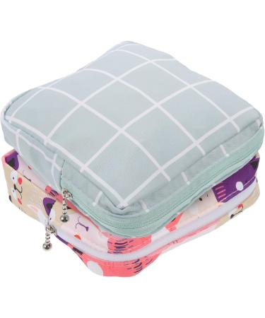Gleavi 10-Piece Napkin Storage Pocket Organizer | Women's Travel Money Exchange & Period Pad Bag | Multi-Functional Lipstick Pouch - Buy Online on GoSupps.com