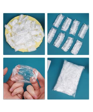 Nitaiun 300 Pcs Transparent Disposable Ear Protectors - Waterproof Ear Covers for Hair Coloring & Showers | Hair Salon Essential - Buy Online on GoSupps.com