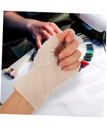 Healeved 5 Pairs Nail Gloves Protector Spandex Miss Manicure - Buy Online on GoSupps.com