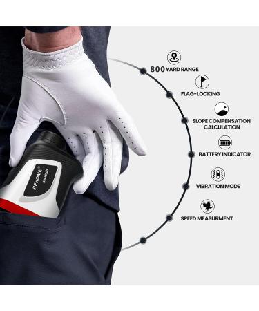 Golf Rangefinder Slope 800Yds 6X with Flag-Lock Pin Sensor - Rechargeable & Tournament Legal - SW-M800 - Buy Online on GoSupps.com
