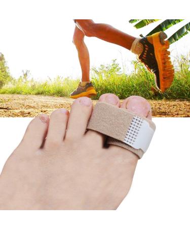 L Size 12 Pieces Toe Wraps & Splints Set for Broken and Hammer Toe Relief | Cushioned Bandages with Toe Separators for Corrective Support - Buy Online on GoSupps.com