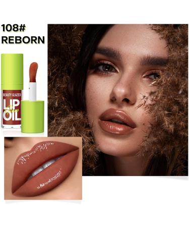 Moisturizing Pink Lip Gloss - Long Lasting, Non-stick Cup Lip Tint (#108) - Buy Online on GoSupps.com
