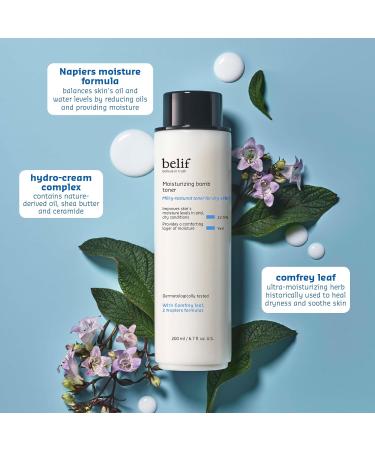 Belif Moisturizing Bomb Toner with Ceramide | Ultra Hydrating 2-in-1 Toner & Moisturizer for Dry Skin | Korean Skin Care - Buy Online on GoSupps.com