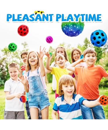 MQVXT 8-Piece Astro Jump Balls Set High Jumping Rubber Bouncing Balls in 8 Colors | Perfect Gifts for Kids & Parties - Buy Online on GoSupps.com