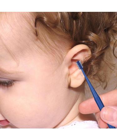 Ear Cleaning Tool Set - Gentle Two-Tips Curette Kit for Kids & Adults - Portable Ear Wax Discharging Supplies - 360 Degree Thorough Cleaning - Blue - Buy Online on GoSupps.com