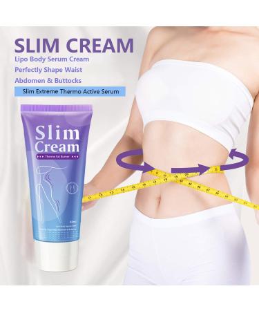 Hot Cream 2 Pack Slimming Fat Burning Cream for Belly Waist & Buttocks Burning Cellulite Enhance Sweating for Thighs Legs Abdomen Arm & Buttock Moisturizing Firming and Tightening Goodbye Cellulite - Buy Online on GoSupps.com