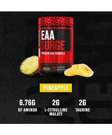 Jacked Factory Nitrosurge Pre Workout EAA Surge Essential Amino Acids Growth Surge Post Workout Muscle Builder Bundle - Buy Online on GoSupps.com