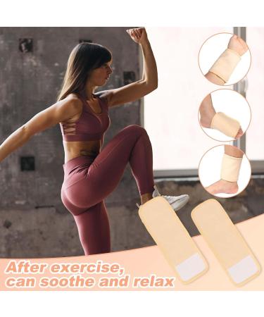 Reusable 2nd Castor Oil Pack for Feet | Flannel Towel & Climbing Strips | International Shipping - Buy Online on GoSupps.com