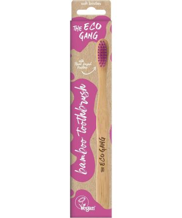 Eco Gang Bamboo Toothbrush Soft | Pack of 4 | Eco-Friendly & Sustainable Oral Care - Buy Online on GoSupps.com