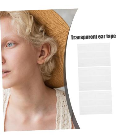 Lurrose 60pcs Ear Hiders Stereotype Correction Stickers Behind for Women Silicone Tape for Correction Vertical Patch Cosmetics - Buy Online on GoSupps.com