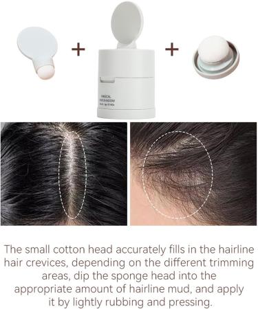 Hair Shadow Powder Portable Soft Sponge 0.14 Oz Hair Root Concealer for Cosmetic (04) - Buy Online on GoSupps.com