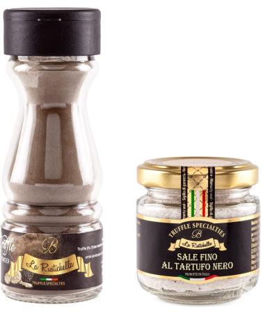 La Rustichella Fine Salt and Truffle Powder Set 400 g - Buy Online on GoSupps.com