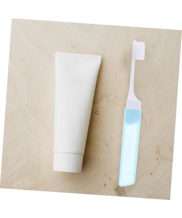 Buy Bcoath 8-Piece Foldable Travel Toothbrush Set | Soft Bristle Creative & Compact Design for Hotels - Perfect for On-the-Go! - Buy Online on GoSupps.com