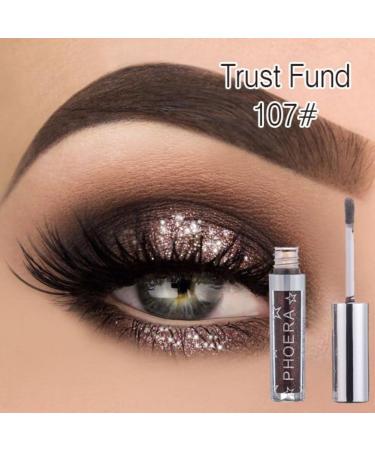 PHOERA Waterproof Glitter Eyeshadow Palette - Unicorn Hype | Long-Lasting Metallic Pigment Makeup - Buy Online on GoSupps.com