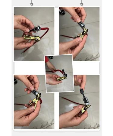 Portable 20-Inch Bicycle Tire Pump Hose with Adapter - Car & Bike Tire Inflator Replacement Tool - Buy Online on GoSupps.com