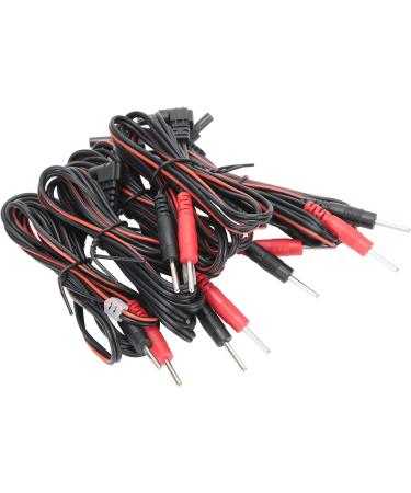 Pack of 10 Flexible 2mm TENS Cables - Premium Connection for TENS Devices | International Shipping - Buy Online on GoSupps.com