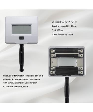 Elitzia Portable Beauty Salon Wood Lamp - USA Stock Facial Skin Care Analyzer | 3X Magnifying Lamp with Plastic Slide Cover ETSP023 for Flawless Skin Care - Buy Online on GoSupps.com