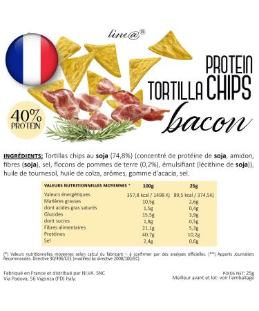 Puffed Protein Tortilla Chips - 5 Packs Bacon Flavor | Phase 1 | Delicious Weight Loss Snack | Puft Protein Chips - Buy Online on GoSupps.com