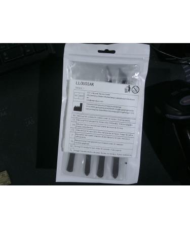 COMNICO Tweezers with Rubber Tip 4-Piece Stainless Steel Tweezers Set with Straight Flat Tip and Soft Tweezers Set Precision Tools for Crafts Jewellery Making Coin Stamp - Buy Online on GoSupps.com
