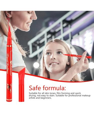 Liquid Eyeliner | Waterproof Eye Liner Long-lasting Makeup Pencil for Eye Smooth Quick-dry Eyeliner Makeup for Work Leisure Time Dating Outgoing Daily Vacation Fulenyi Wingtail Eyeliner_02# - Buy Online on GoSupps.com