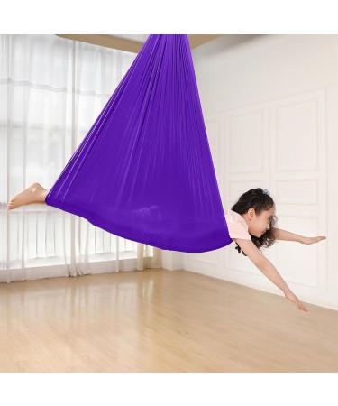 Ssimoo Stretchy Sensory Body SOX - Full-Body Calming Wrap for Autism & Anxiety Relief | Purple 100x280cm - Buy Online on GoSupps.com