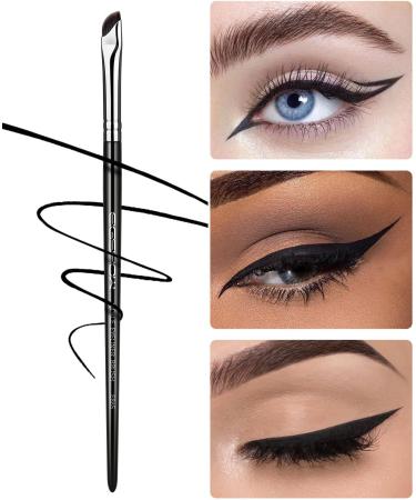 EIGSHOW Sickle Eyeliner Brush - Fine Gel Liner Makeup Brush for Precision Winged Eyeliner, Eyebrow & Eyeshadow (E865) - Buy Online on GoSupps.com