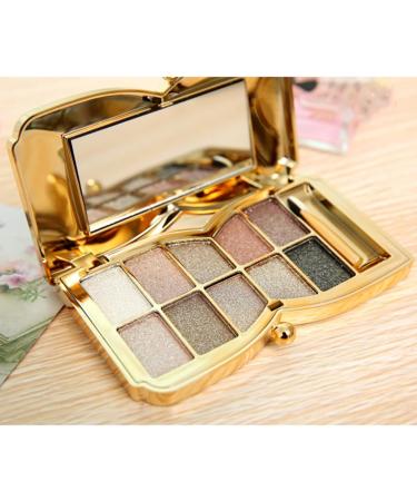 Angoily 2pcs Colorful # With Glitter Flash Brush Colors & Makeup Eyeshadow Shadow Mirror Eye - Buy Online on GoSupps.com