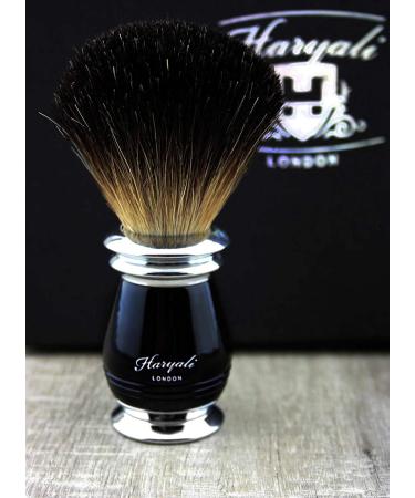 Shop Haryali London Black Luxury Men's Shaving Set 5 Edge Razor Brush Stand & Alum Pencil | International Shipping Available - Buy Online on GoSupps.com