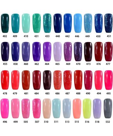 Vishine Soak-Off UV LED Gel Polish Nail Art Manicure Lacquer Coral (121) - Buy Online on GoSupps.com