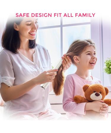 Portable Cordless Hair Straightener Brush - Mini Ionic Hot Comb for Travel & Home - Buy Online on GoSupps.com