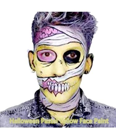Washable Yellow Face Paint Stick | Non-Toxic Cream Makeup Stick for Theater, Halloween, Cosplay | 1.06 Oz Full-Coverage Body Paint - Buy Online on GoSupps.com