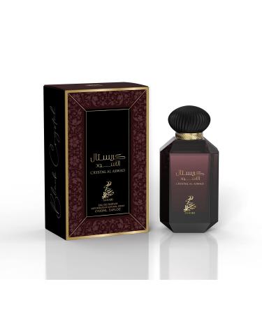 GreenIsland Sahari Perfume - Vaporisateur Spray - Long Lasting Unisex EDP | 3.4 FL. Oz 100 ml (Crystal Al Aswad)