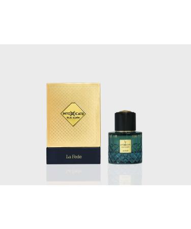 La Fede Intoxicate Blue Elixir Arabian Perfume for Men 100ML (3.4 OZ) Eau De Parfum Spray Long Lasting Perfume Enjoy the Luxurious & Sophisticated Fragrance With Fruity Scent for All Occasions