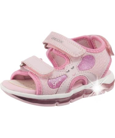 Geox Baby Girl's B Sandal Todo 9 UK Pink