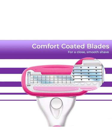 Personna Women's 5 Blade Razor Cartridges - Bulk Pack of 24 Replacement Blades - Buy Online on GoSupps.com