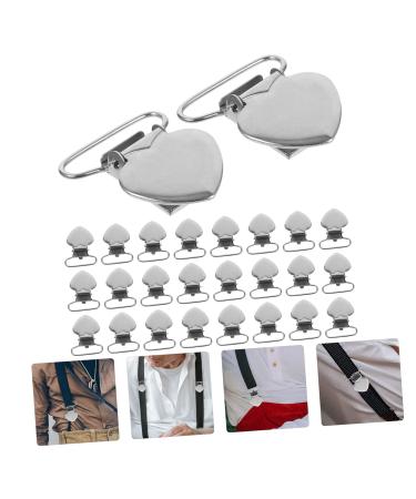 Minkissy 120 Peach Heart Pattern Metal Clips for Clothes & Duvet Durable Stainless Steel Fastening Clips for Child Safety - Buy Online on GoSupps.com