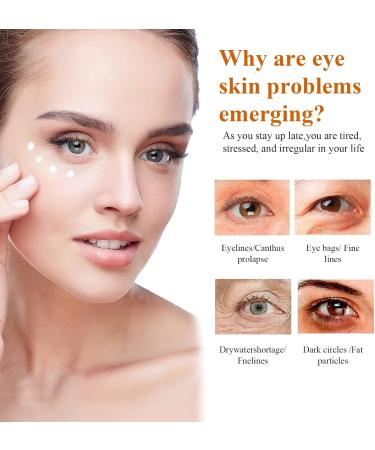 ThrivingAura Under Eye Cream Anti-Ageing Eye Cream Vitamin E Eye Serum Anti Wrinkle Eye Cream Eye Cream for Dark Circles Strengthens Brightening Eye Cream Women Eye Cream With Caviar Essence Eye Masks - Buy Online on GoSupps.com