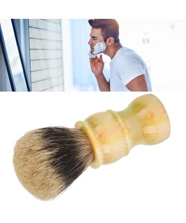 Synthetic Shaving Brush - Durable Beard Shaving Brush with Exquisite Handle for Home & Barber Shop | International Shipping Available - Buy Online on GoSupps.com