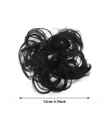 Create Idea 2-Piece Black Hair Ties for Updos Curly & Messy Hair Perfect for Weddings Parties & Evening Events - Buy Online on GoSupps.com
