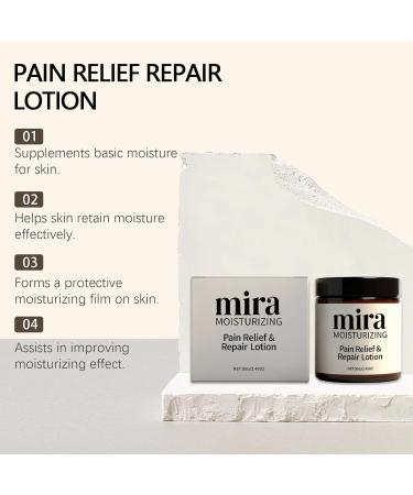 Mira Relief & Repair Lotion Mira Pain Relief Lotion Use natural plant ingredients Moisturizing &Fast-Absorbing (Mira lotion - 2 Bottle) - Buy Online on GoSupps.com