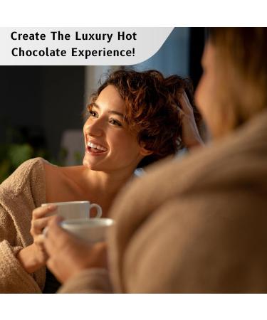 Whittard of Chelsea Luxury White Hot Chocolate Gift Set Bundle with Luxury White Hot Chocolate Mini Marshmallows & Glass Mug with Rose Gold Spoon Hot Chocolate Gifts for Her/Him - Buy Online on GoSupps.com