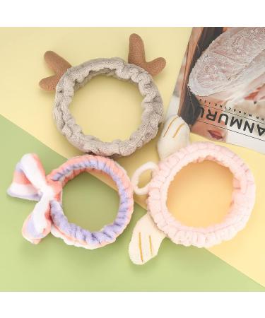 5-Pack Hair Straps & Headband for Makeup and Spa - Women's Cosmetic Accessories - Buy Online on GoSupps.com