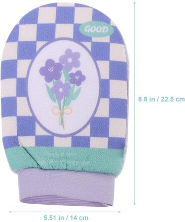 Healifty Shower Gloves 3Pcs - Exfoliating Bath Mitt for Body Scrubbing and Cleaning - Buy Online on GoSupps.com