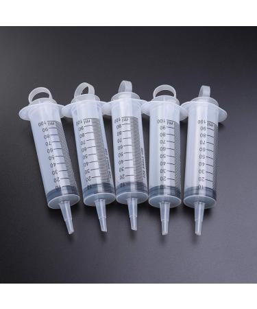 5 Pcs Industrial Plastic Luer Lock Syringes for Feeding Tubes - Home Care Essentials - Buy Online on GoSupps.com